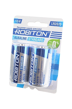 Батарейка (элемент питания) Robiton Standard LR20 BL2 (ящ.120 шт)